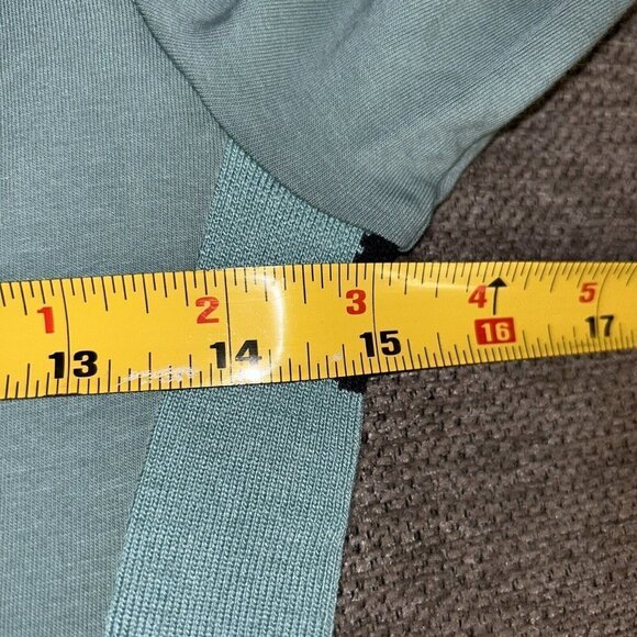 Kappa Teal Color Short Sleeve Pullover Logo T-Shirt Dress Size Small - Picture 7 of 8